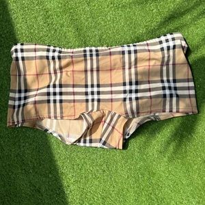 Burberry heritage men’s swim suit